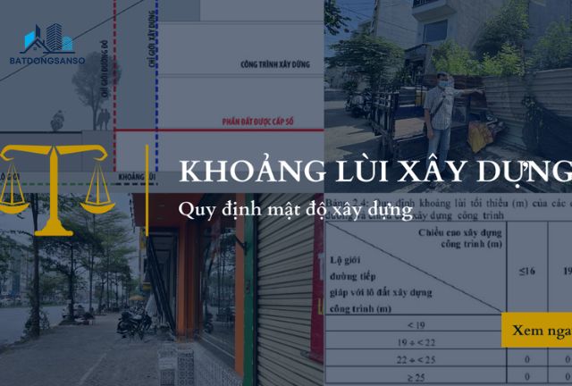 Khoảng Lùi Là Gì? Tất Tần Tật Về Quy Định & Ứng Dụng