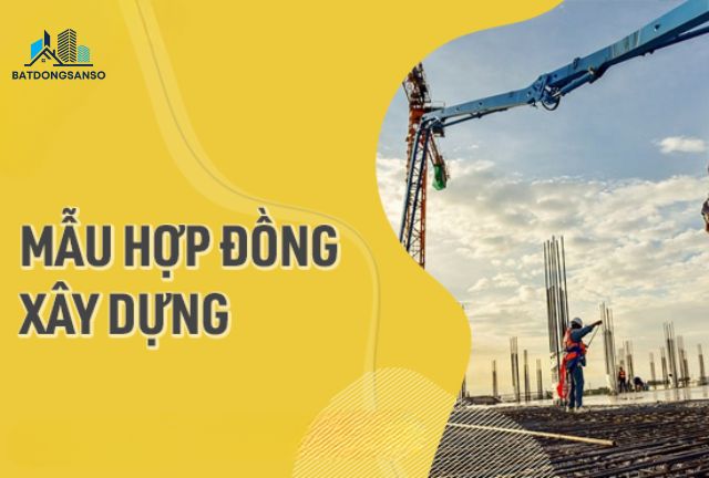 mẫu hợp đồng xây dựng nhà ở đơn gian