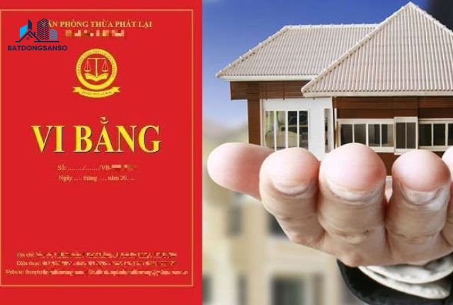 mua bán vi bằng là sao